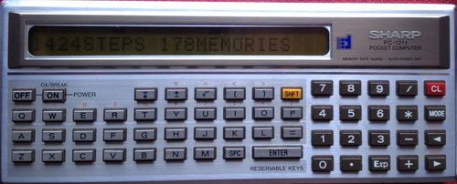 Sharp PC-1211